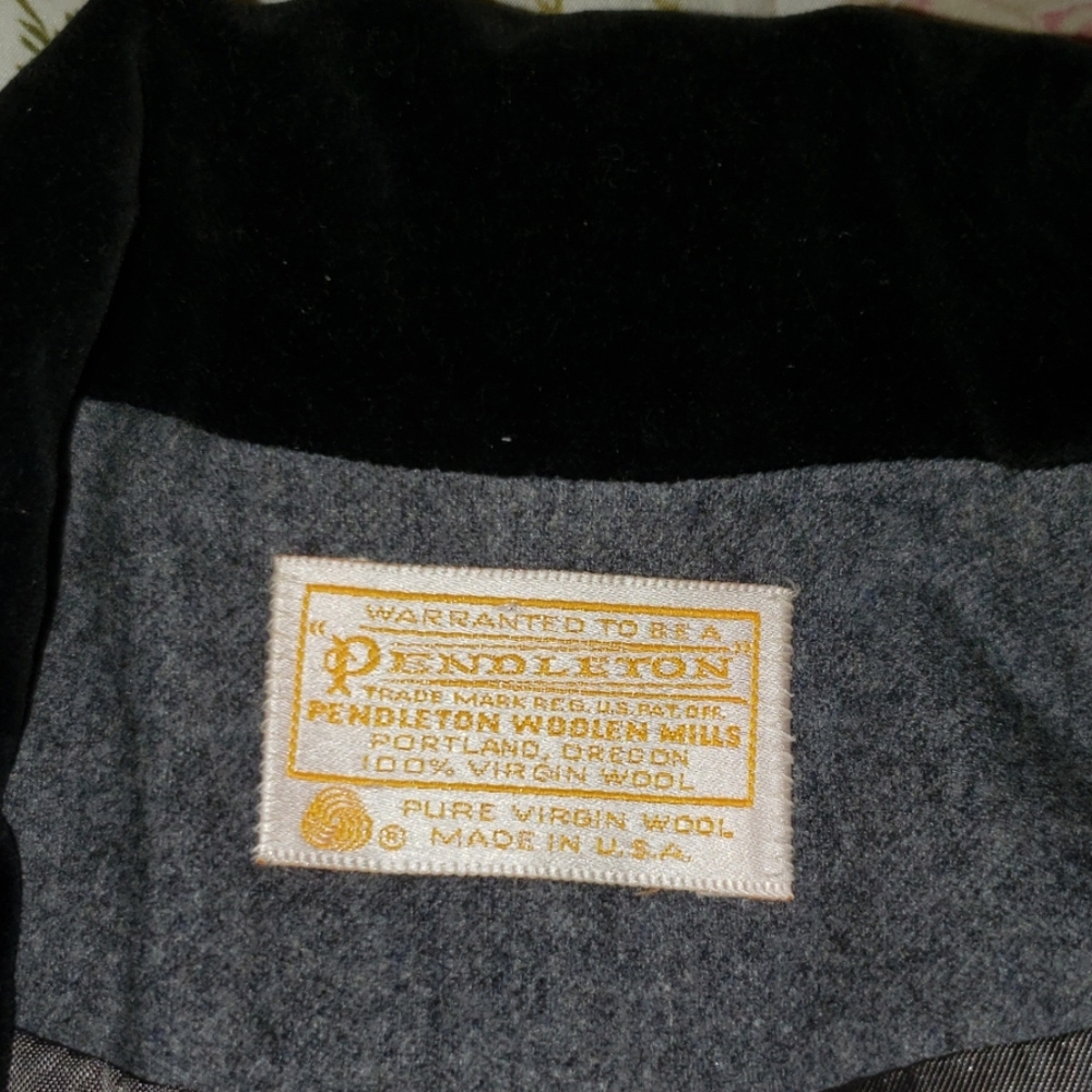 Pendleton Pure Virgin Wool Gray Jacket - image 7